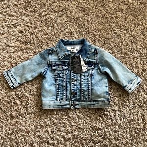 NWT Cotton On Acid Wash Jean Jacket 6-12 Months